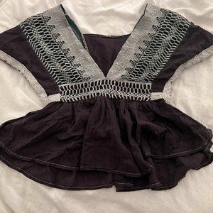 FREE PEOPLE Baby Doll Blouse